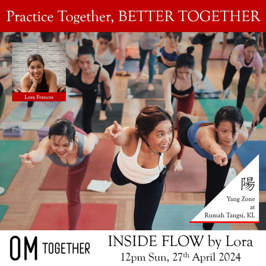 Inside Flow by Lora Frances (90 min) at 12pm Sat on 27 Apr 2024