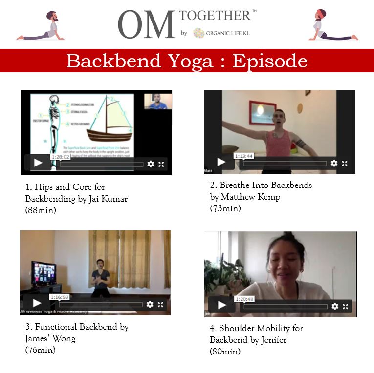 BACKBEND - ON DEMAND PRACTICE VIDEOS (1 Week Unlimited Access)