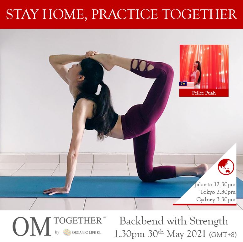 BACKBEND WEEK 2.0 UNLIMITED PASS (26-30 May 2021) - up to 6 classes