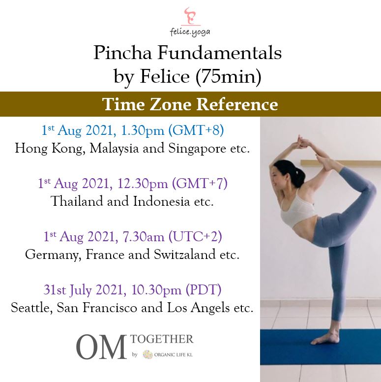 Pincha Fundamentals (75min) at 1.30pm Sun 1 Aug 2021 -completed