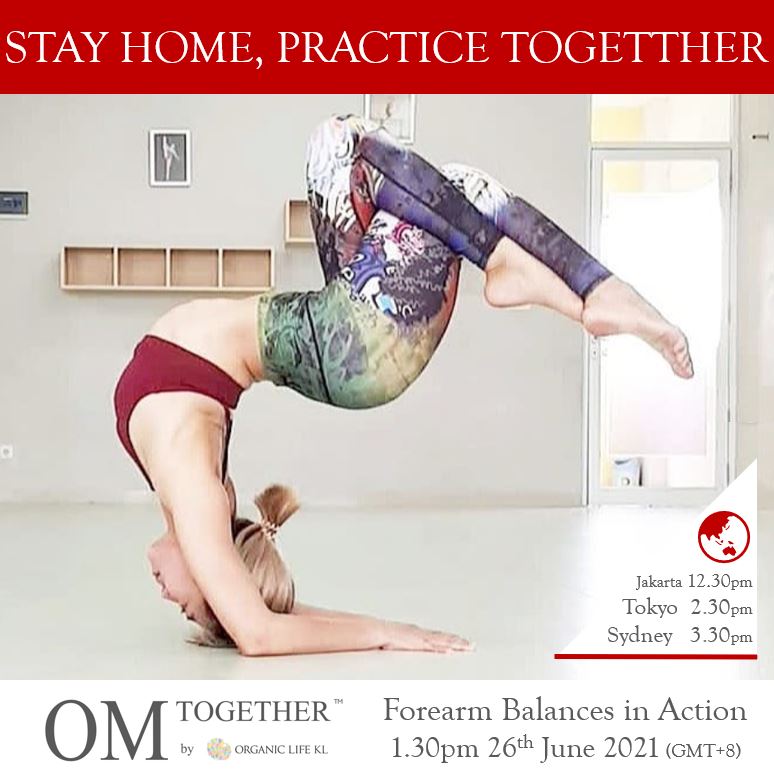 Forearm Balances in Action (75min) at 1.30pm Sat 26 June 2021 -completed