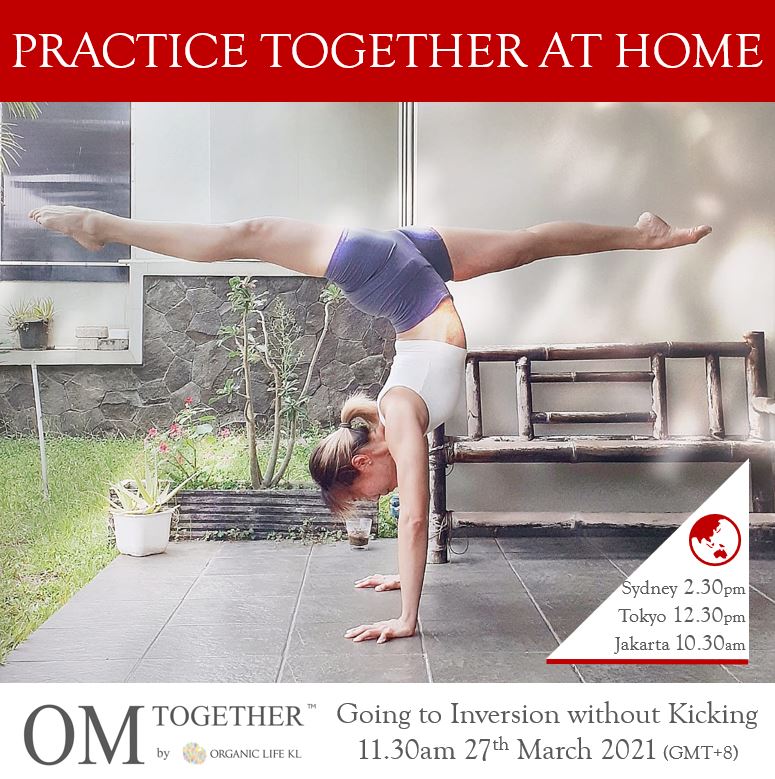 Going to Inversion without Kicking (75min) at 11.30am Sat on 27 Mar 2021 -completed