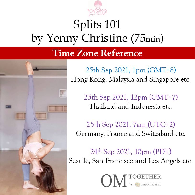 Splits 101 (75min) at 1pm Sat on 25 Sep 2021 -completed
