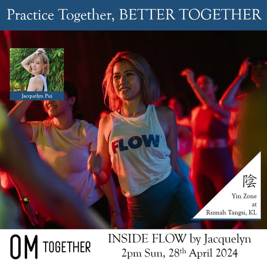 Inside Flow by Jacquelyn (90 min) at 2pm Sun on 28 Apr 2024