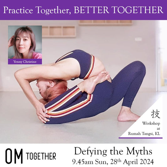 Defying the Myths by Yenny Christine (120 min) at 9.45am Sun at on 28 Apr 2024