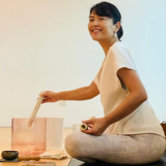 Yin Sound Meditation by Asako (90 min) at 6pm Sat on 27 Apr 2024
