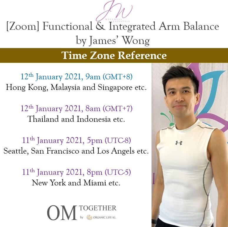 [Zoom] Functional & Integrated Arm Balance (75 min) at 9am Tue on 12 Jan 2021 -completed (video still available)