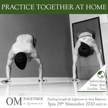 Load image into Gallery viewer, [Zoom] Finding Length &amp; Lightness in Arm Balances by Kevin and Yeonglee (75 min) at 3pm on 29 Nov 2020 -completed
