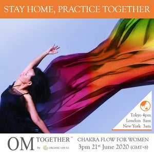 [Online] CHAKRA FLOW FOR WOMEN by Josephine Chan (60 min) at 3pm on 21 June 2020 -completed