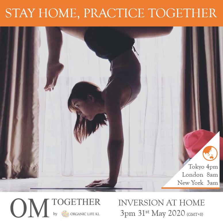 [Online] INVERSION AT HOME by Esther (60 min) at 3pm on 31 May 2020 -completed