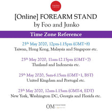 Load image into Gallery viewer, [Online] FOREARM STAND by Foo and Junko (75 min) at 12pm on 25 May 2020 -completed
