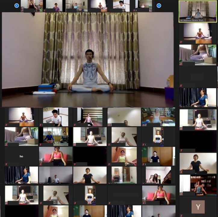 [Online] ACU-YIN YOGA by James' Wong (90 min) at 5pm on 21 June 2020 -completed