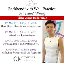 Load image into Gallery viewer, Backbend with Wall Practice (75min) at 3.30pm Sun 30 May 2021 -completed
