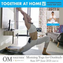 Load image into Gallery viewer, [Free Class] Morning Yoga for Gratitude by July Lai (60min) at 8am Sun 20 June 2021 (GMT+8)
