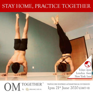 [Online] TRIPSICORE INSPIRED ASYMMETRICAL INVERSION by Kevin and Yeonglee (90 min) at 1pm on 21 June 2020 -completed
