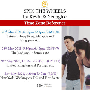 Spin the Wheels (75min) at 6.30pm Fri 28 May 2021 -completed