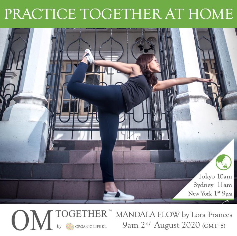 MANDALA FLOW by Lora Frances (90 min) at 9am Sun on 2 August 2020