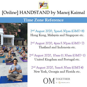 [Online] HANDSTAND by Manoj Kaimal (90 min) at 5pm Sun on 2 August 2020 -completed