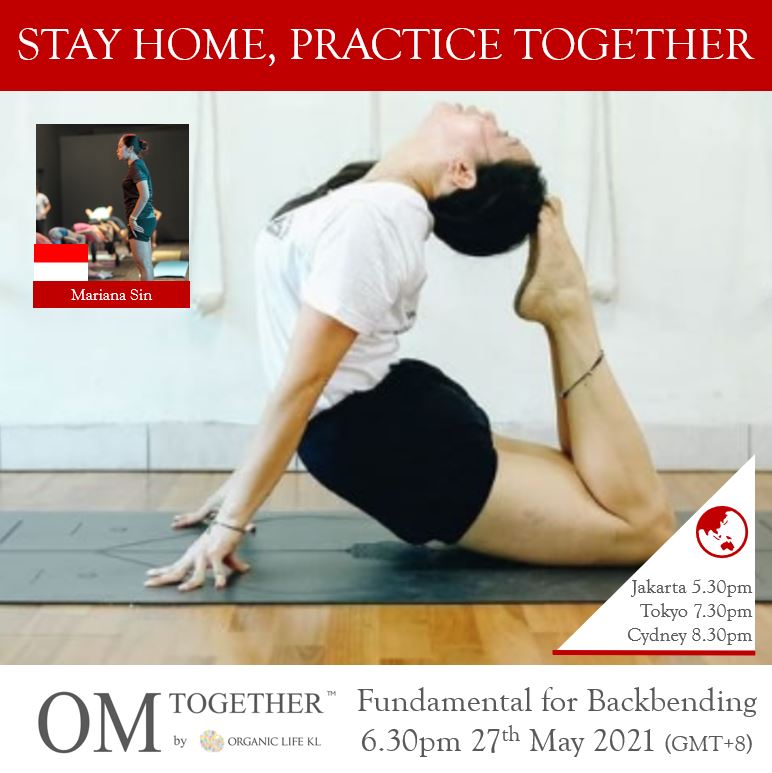 BACKBEND WEEK 2.0 UNLIMITED PASS (26-30 May 2021) - up to 6 classes