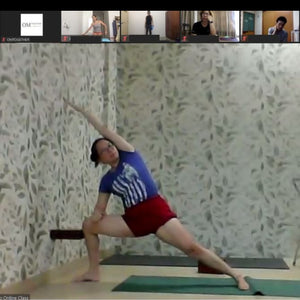 [Zoom] HIP OPENING PRACTICE by Mariana Sin (50 min) at 6.30pm Thu on 10 Sep 2020 - completed