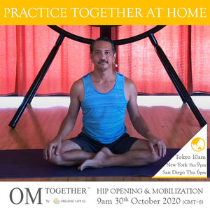 [Zoom] MODERN YOGA MOVEMENT -Hip Opening & Mobilization- with Miles Maeda (75 min) at 9am Fri on 30 Oct 2020 - completed
