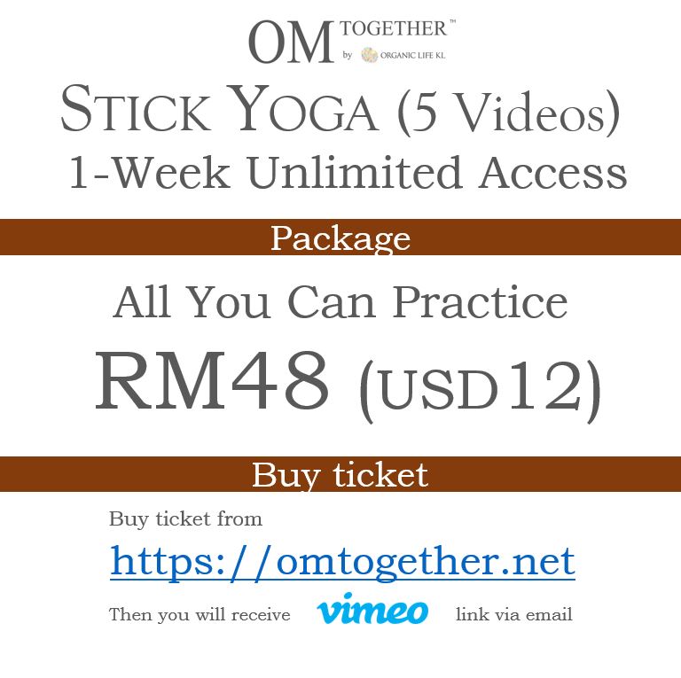 STICK YOGA - ON DEMAND PRACTICE VIDEOS (1 Week Unlimited Access)