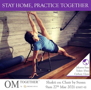 CHAIR YOGA WEEK UNLIMITED PASS (22-28 Mar 2021) - up to 6 classes