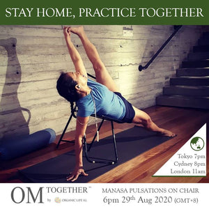 CHAIR YOGA UNLIMITED PASS (24-30 Aug 2020) - up to 8 classes