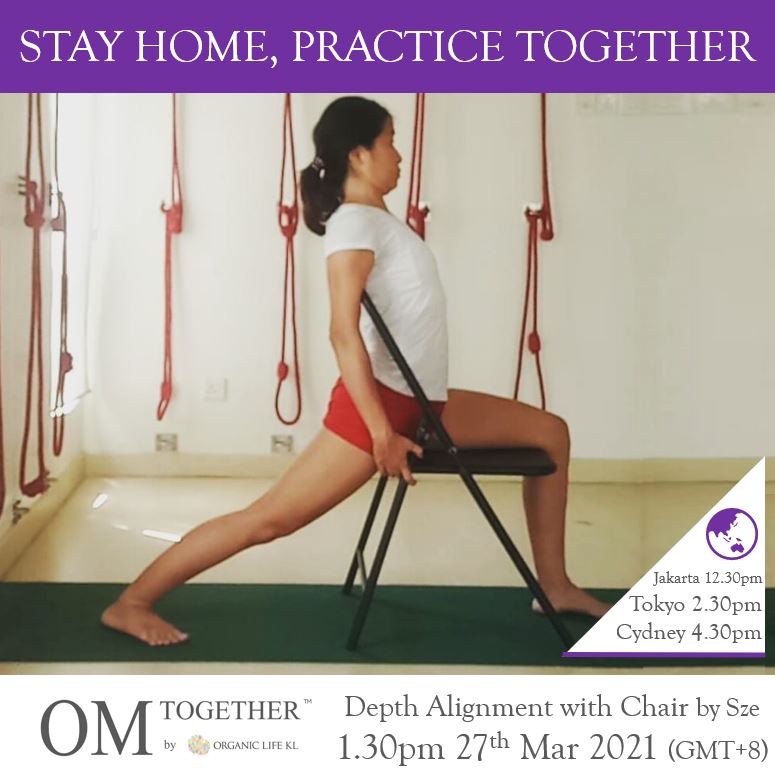 CHAIR YOGA WEEK UNLIMITED PASS (22-28 Mar 2021) - up to 6 classes