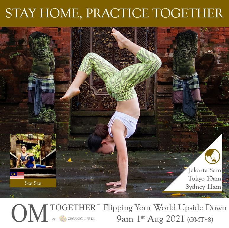 Flipping Your World Upside Down (75min) at 9am Sun 1 Aug 2021 -completed