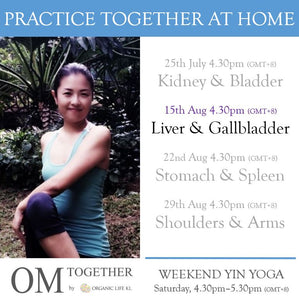 [Zoom] WEEKEND YIN YOGA with THEME by Asako (60 min) at 4.30pm Sat on 15 Aug 2020 -completed