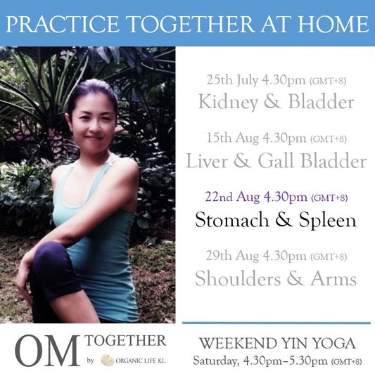 [Zoom] WEEKEND YIN YOGA with THEME by Asako (60 min) at 4.30pm Sat on 22 Aug 2020 -completed