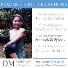 Load image into Gallery viewer, [Zoom] WEEKEND YIN YOGA with THEME by Asako (60 min) at 4.30pm Sat on 22 Aug 2020 -completed
