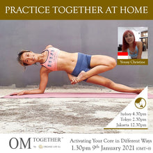 Load image into Gallery viewer, [Archive] Activating Your Core in Different Ways (75min) at 1.30pm Sat on 9 Jan 2021 -completed
