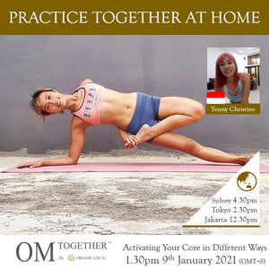 [Archive] Activating Your Core in Different Ways (75min) at 1.30pm Sat on 9 Jan 2021 -completed