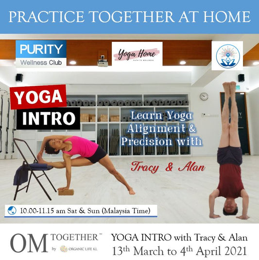 YOGA INTRO with Tracy and Alan (75min x 8 sessions) -completed