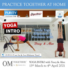 Load image into Gallery viewer, YOGA INTRO with Tracy and Alan (75min x 8 sessions) -completed
