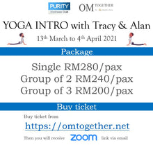 Load image into Gallery viewer, YOGA INTRO with Tracy and Alan (75min x 8 sessions) -completed
